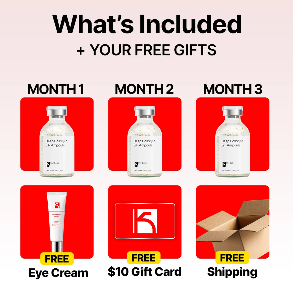 The Collagen Peptide Serum | 3 Month Supply