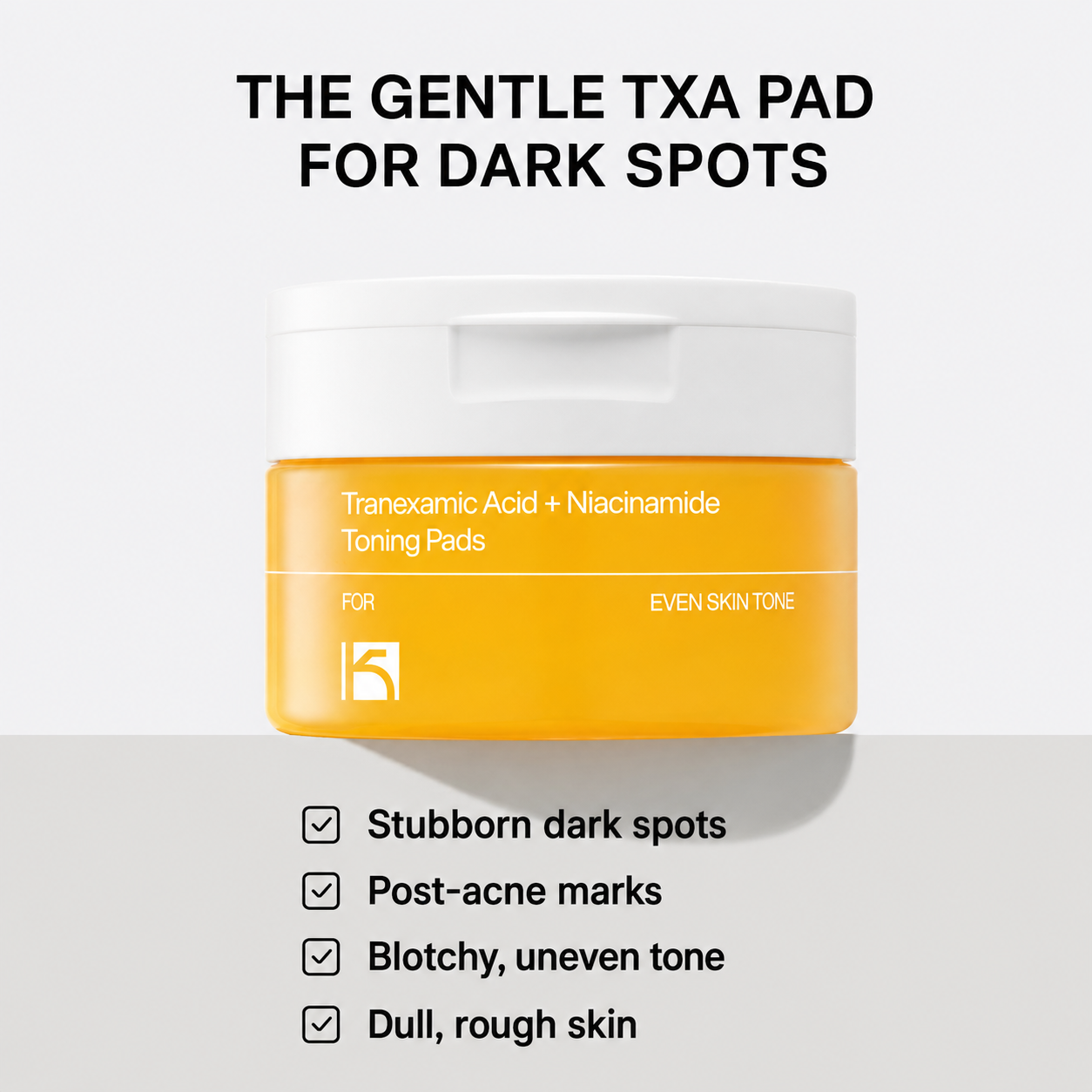 TXA + Niacinamide Toner Pads | Toner Pads For Dark Spots | 70 Count