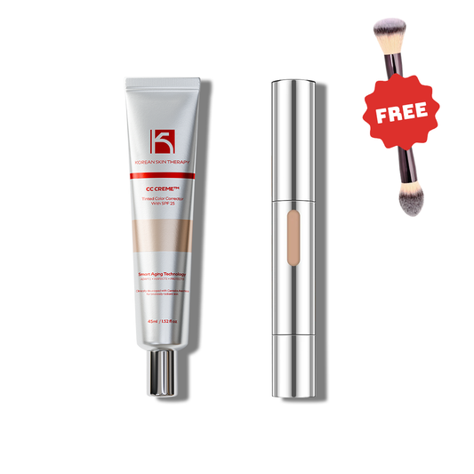 Core Coverage Set - CC Cream + Concealer Bundle