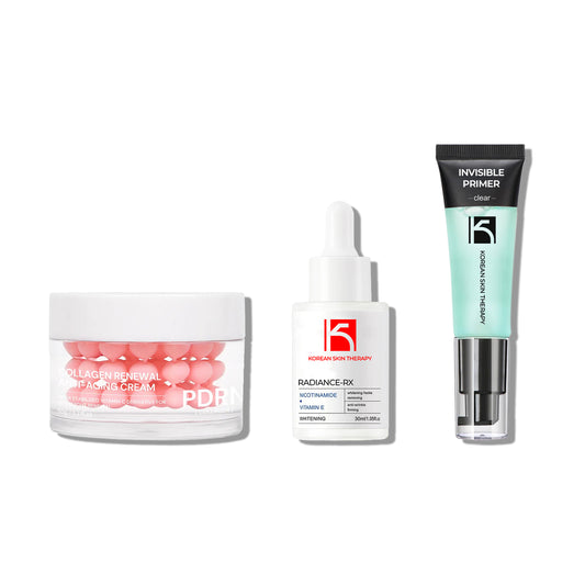 Pro Age Bundle - PDRN Capsule Moisturizer + RadianceRX + Invisible Primer