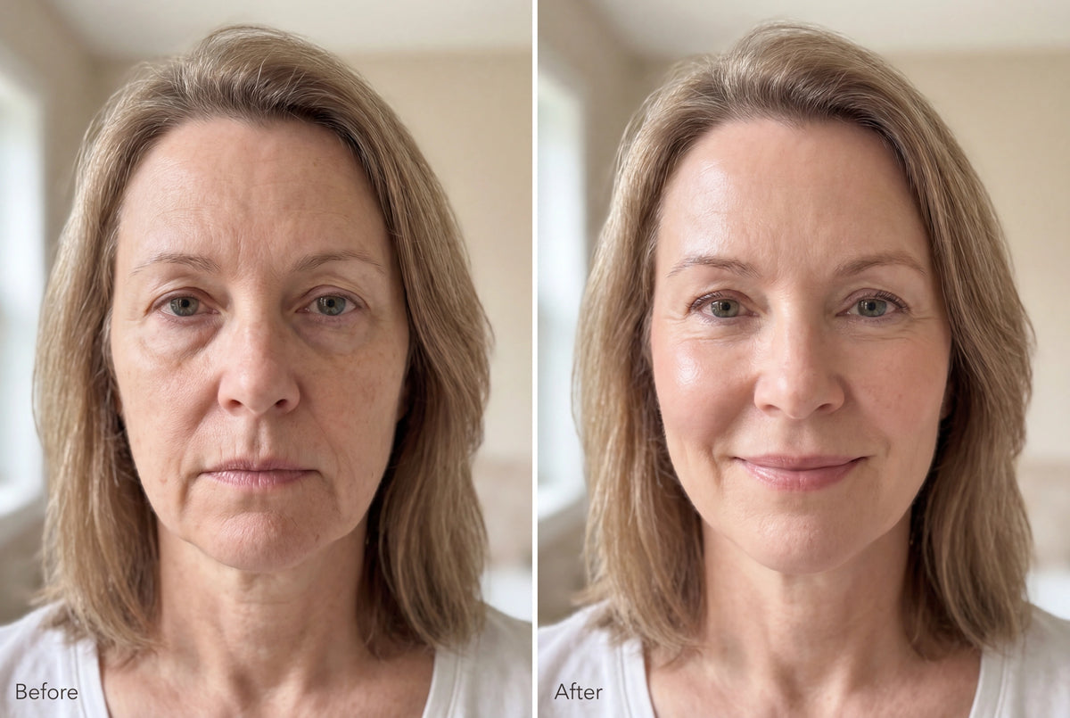 Before and after the Korean Lift Protocol